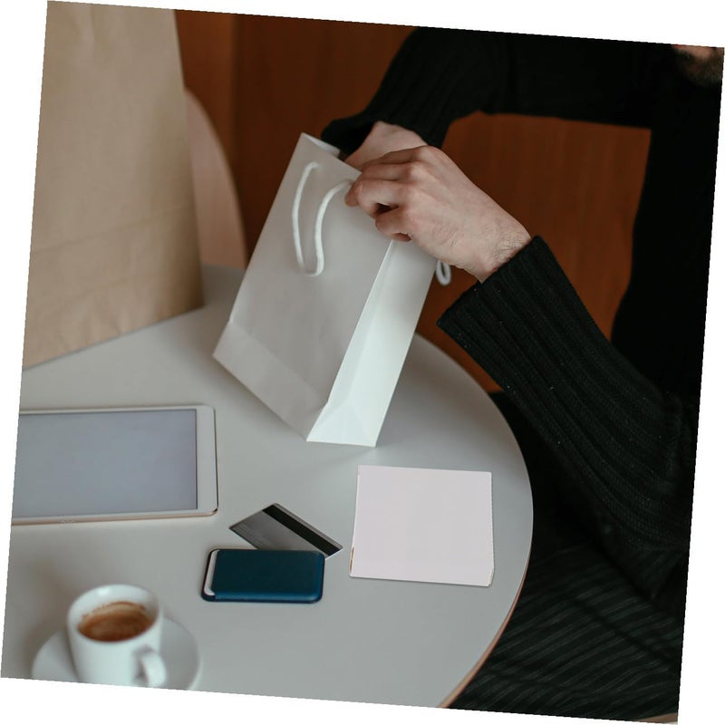 40pcs White Paper Storage Boxes 70x63x15mm Universal Packaging Cartons Foldable E-commerce Shipping Containers for Small Item Organization - Image 4