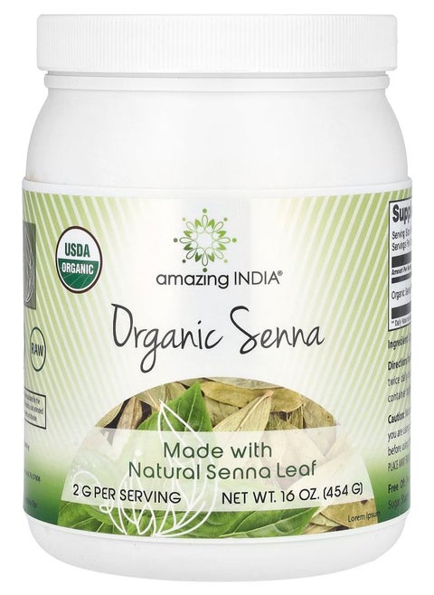 Organic Senna 16 oz (454 g)