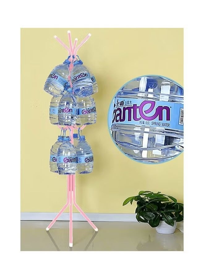 Beauenty Multi-Functional Metal Coat Rack Pink 175x43centimeter - Image 5