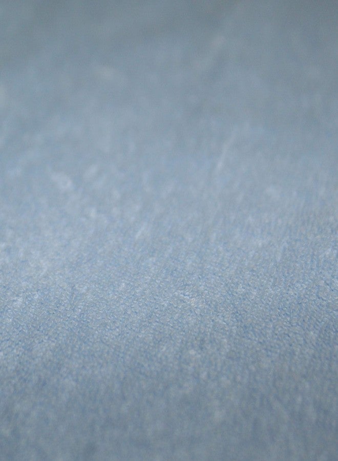 Cradle Togs Blue Hooded Towel | Both Side Terry Cloth | 100% cotton | Ultra Soft | 0-12 months (Blue) - Image 4