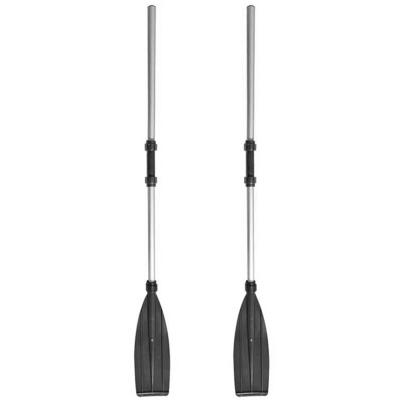 Aluminum Alloy Boat Rafting Paddle Inflatable Boat Fishing Boat Thickened Hand Paddle Detachable Rubber Boat Oars Boating Accessories - Image 4