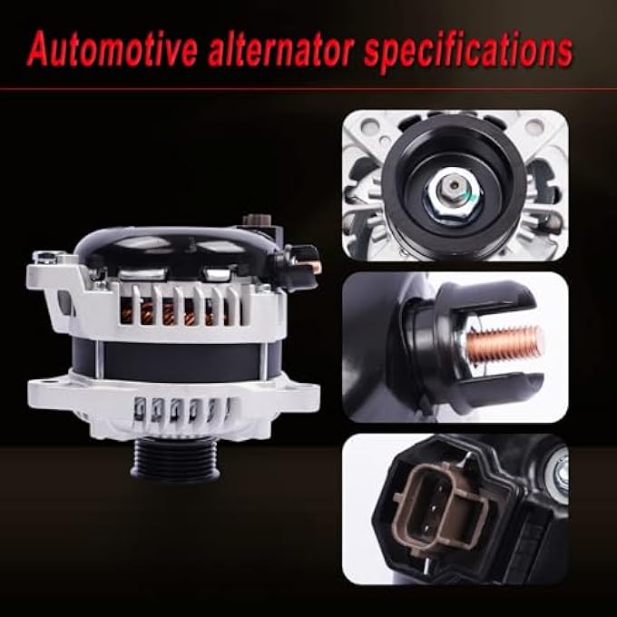 BIYANPIN Alternators compatible with:F-150 2011-2014, LOBO&MARK LT 11-14, 5.0L V8 Replace for 104210-6270, 104210-6660,AL3T-10300-CA - Image 5