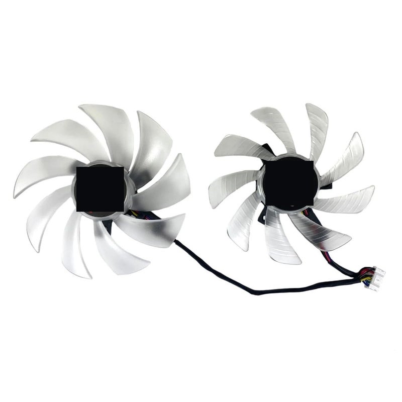 DIY for POWERCOLOR for Radeon RX 6700 XT 12GB for Hellhound Graphics Card Replacement Fan Easy to Replace(Set of Three Fans) - Image 4