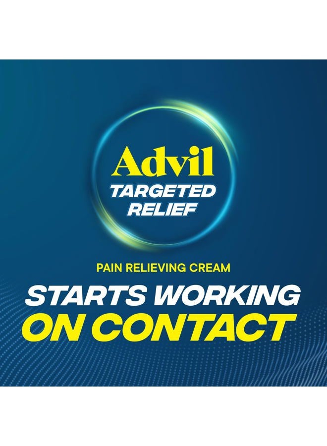 Advil Targeted Relief Pain Relieving Cream, Up to 8 Hours of Powerful Relief of Minor Arthritis Pain, Joint Pain, Lower Back Pain and Muscle Pain - 2.3 oz - Image 2