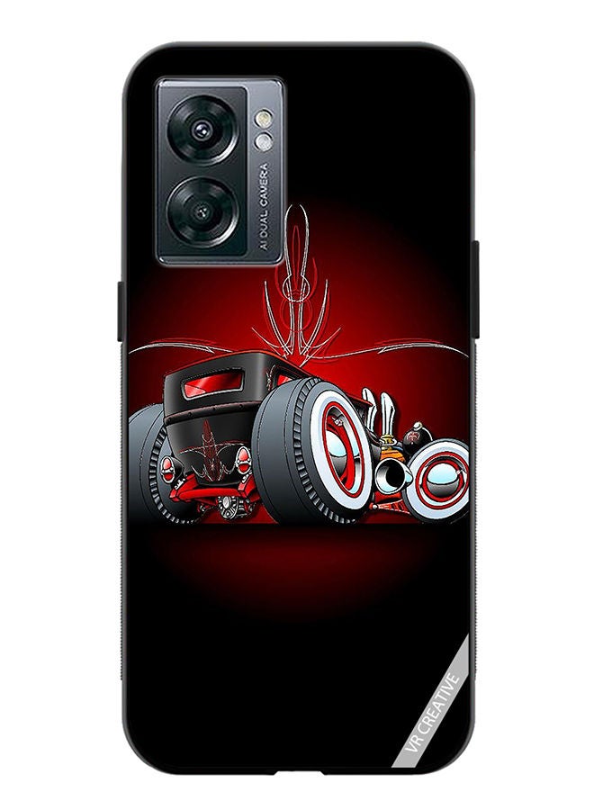 VR CREATIVE Protective Case Cover For OnePlus Nord N300 Car Design Multicolour - Image 1