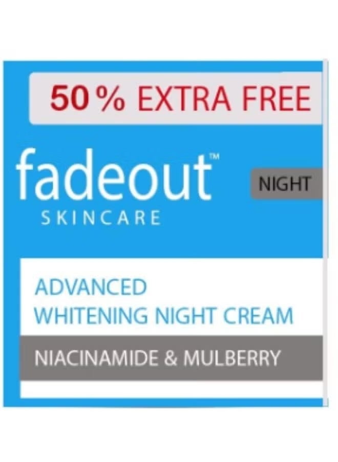 Fade Out Advanced Whitening & Brightening Night Cream, 75ml - Image 1
