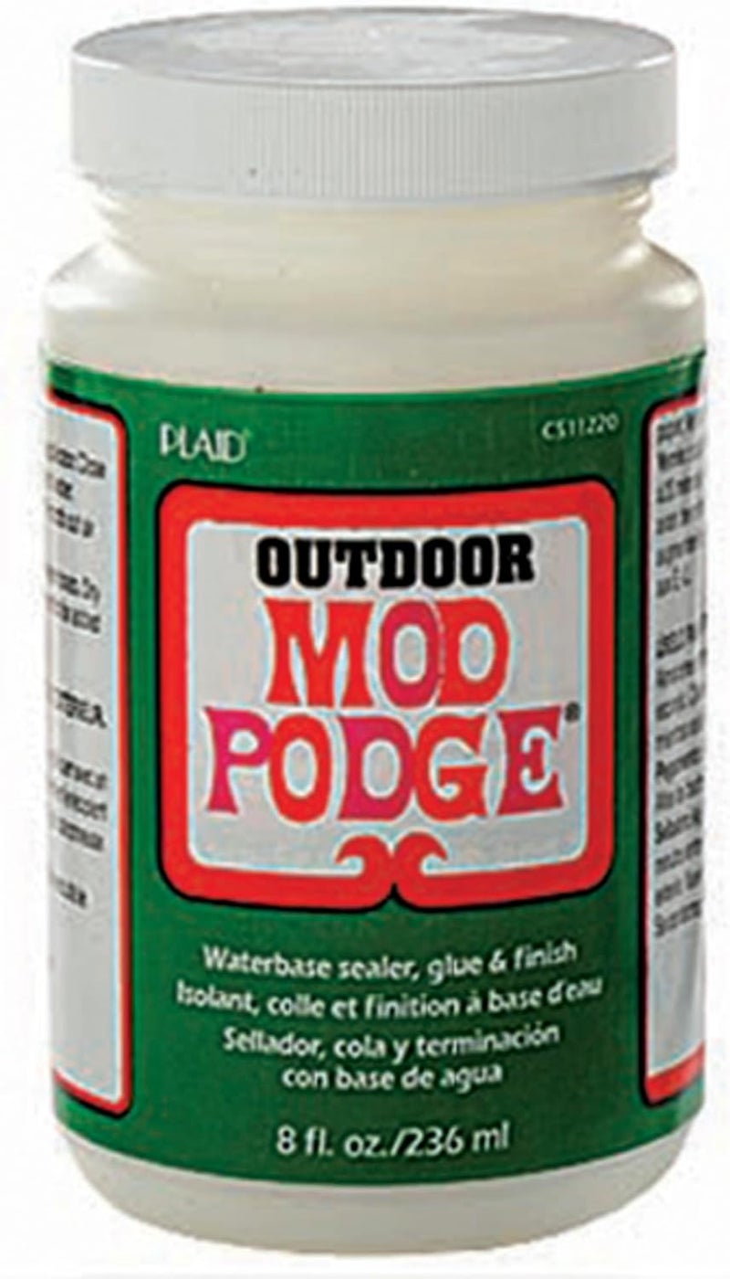 Mod Podge CS11220 Outdoor Waterbase Sealer, Glue & Finish - 236 ml - Image 1
