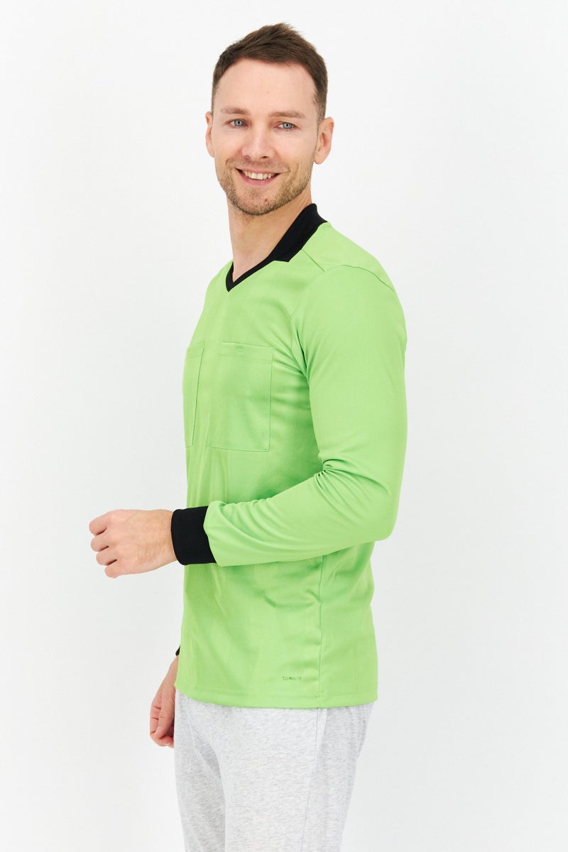 Adidas Men Sportswear Fit Long Sleeves Sweatshirt, Light Green - Image 4