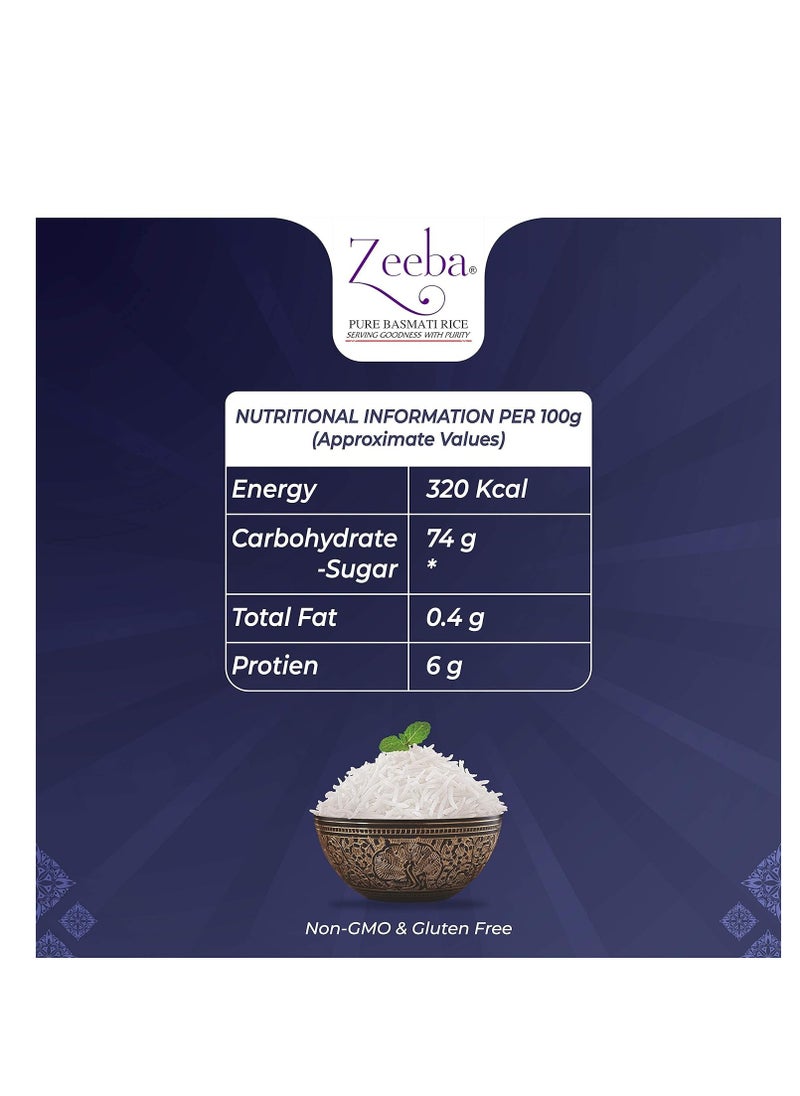 Zeeba - Everyday Basmati Rice 5kg - Image 1