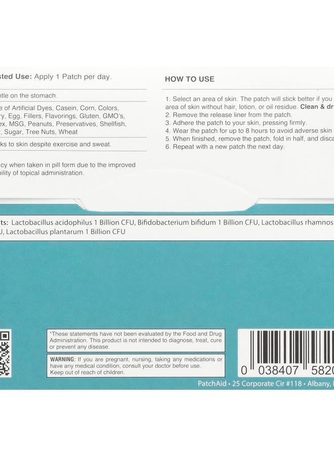 PatchAid Probiotic Patch  30 Patches - Image 2