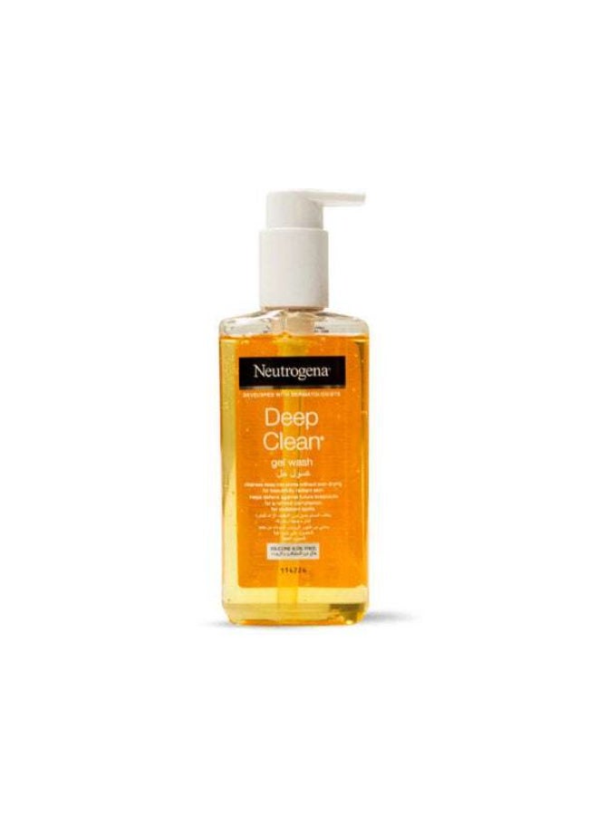 Neutrogena Deep Clean Purifying Gel Face Wash with Pump Dispenser 200ml