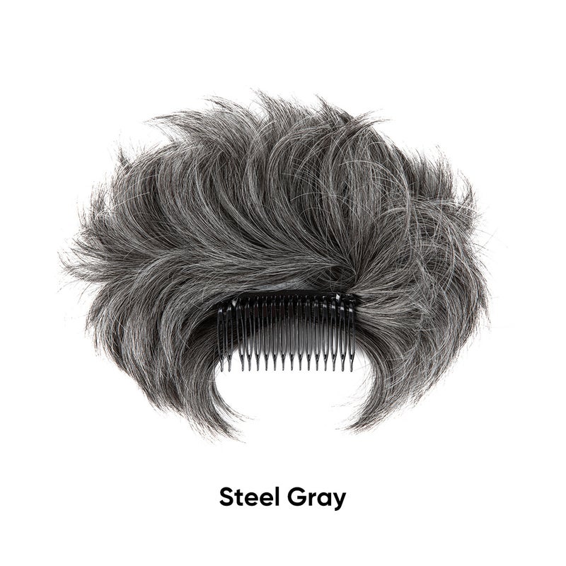 Generic Cross-border European and American wig womens adjustable comb ball head wig bun hair ring chicken nest head messy wig piece 4-60