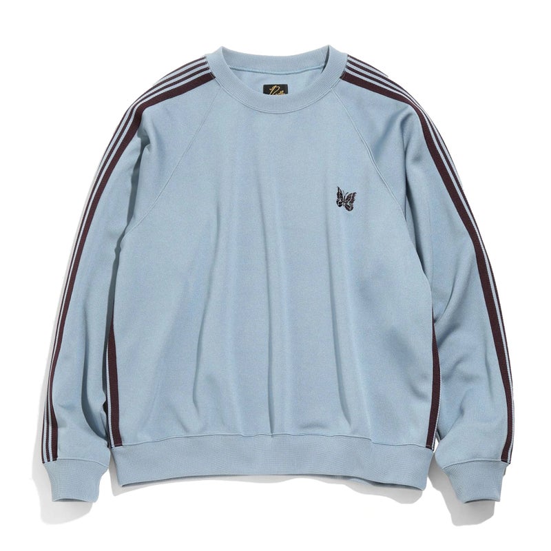 Needles Creates Embroidered Butterfly Zipper Sports Side Stripesd Jacket Casual Stand Collar Jacket For Men And Women - Image 1