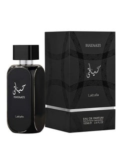 Lattafa Perfumes Hayaati for Unisex Eau de Parfum Spray, 3.4 Ounce 