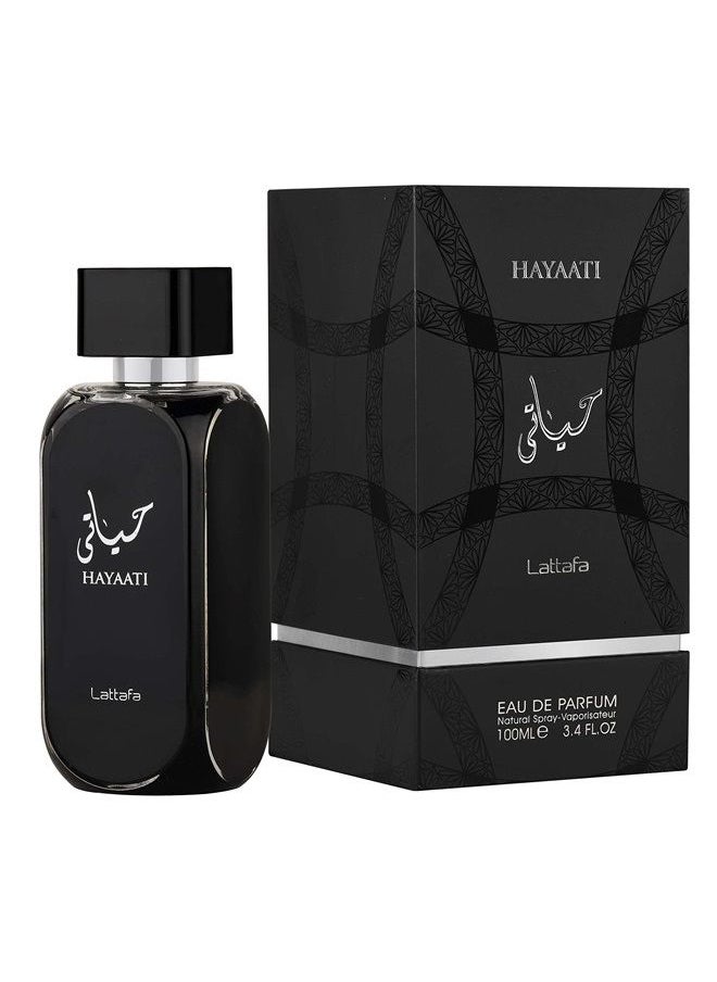 Lattafa Perfumes Hayaati for Unisex Eau de Parfum Spray, 3.4 Ounce 
