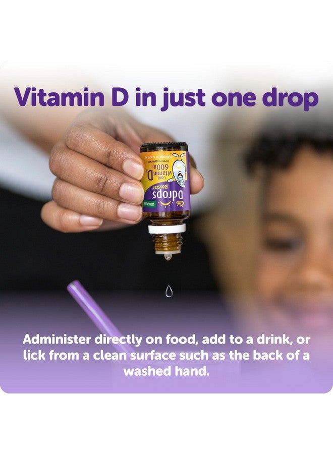 Ddrops Ddrops Kids Booster 600IU 100 Drops - Daily Liquid Vitamin D for Kids. Support Strong Bones & Immune System in Children. No Preservatives, No Sugar, Non-GMO, Allergy-Friendly - Image 5