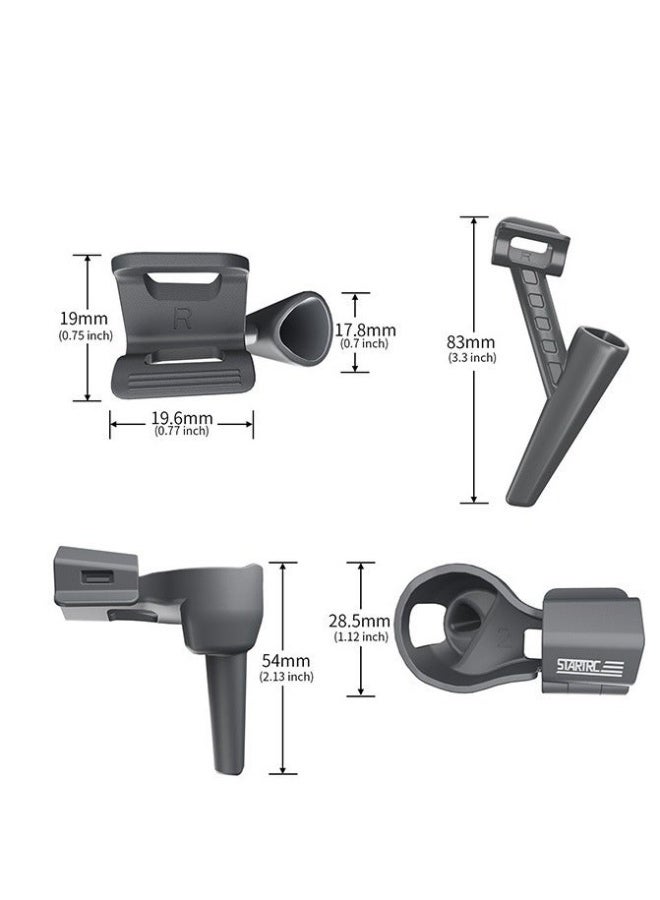 Mavic 3 Pro Landing Gear Extended Leg Support Stand Support Protector Holder for DJI Mavic 3 Pro Accessories Stable Quick-release Height Increase 30mm Lightweight Only 25.5g Black - Image 4