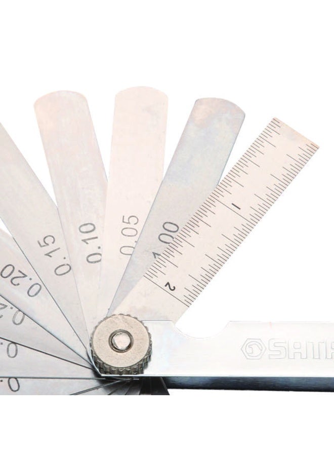 Sata SATA GL09401 14-Piece Feeler Gauge Set 0.05-1.00mm  - Image 2