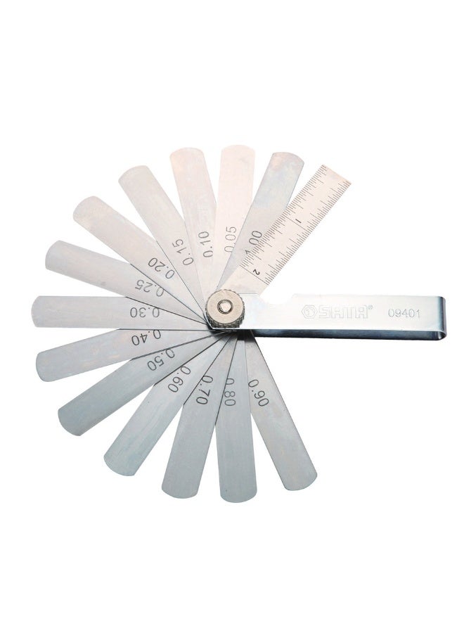 Sata SATA GL09401 14-Piece Feeler Gauge Set 0.05-1.00mm  - Image 1
