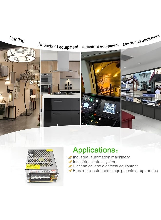 melfi Power Supply Ac/Dc Led Driver Reliable Power Supply For Led Lighting Systems Perfect For Commercial Residential And Industrial Applications 5V 2A  - Image 5