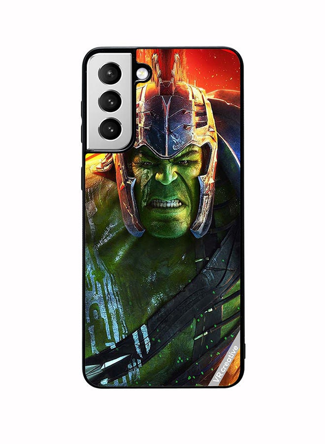 VR CREATIVE Protective Case Cover For Samsung Galaxy S22 Plus 5G Hulk Design Multicolour - Image 1