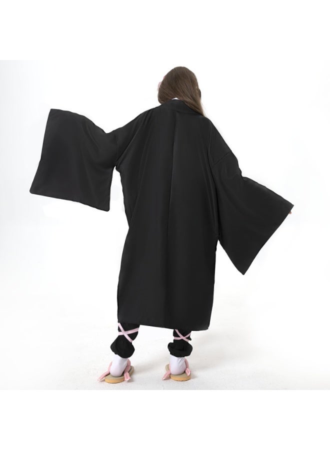 Loquat Demon Slayer Kamado Nezuko Cosplay  Costume Slayer Anime Cosplay Kimono Outfit Costume for Women ﻿ - Image 5
