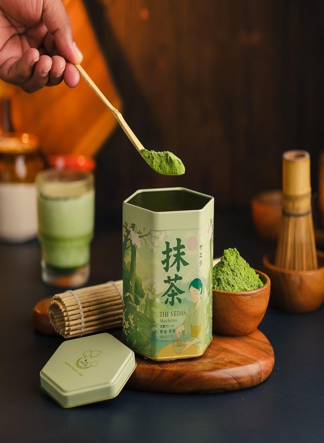 The Vedas Uji Kyoto Imperial Ceremonial Grade Matcha Tea crafted by Hamayen Vikshuva(ハマーン・ヴィクシュヴァ) | from Uji Kyoto | 50 grams - Image 2