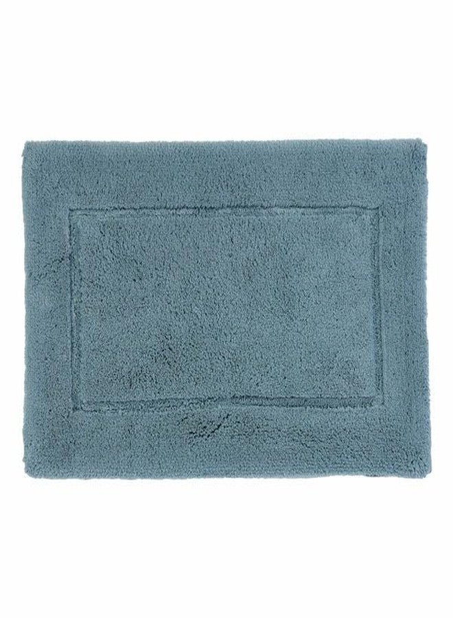 Eddika Highly Absorbent 100% Cotton Large Size Bath Rug, Sized 40 x 70 inches (Navy Blue) - Image 1