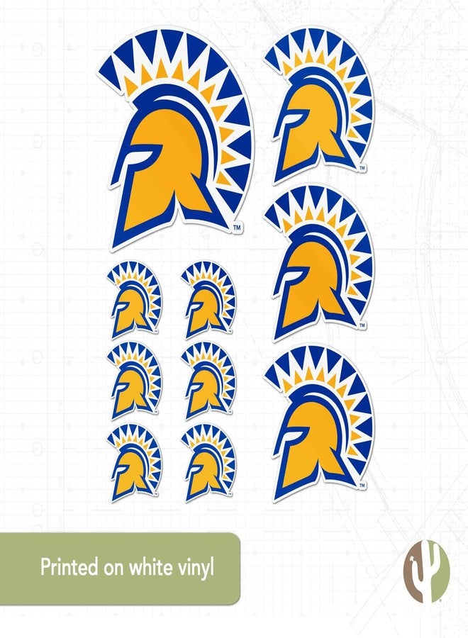 Desert Cactus San Jose State University Sticker SJSU Spartans Sticker Vinyl Decals Laptop Water Bottle Car Scrapbook Sheet (Type 3-1) - Image 5