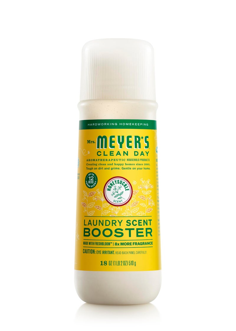 Mrs. Meyer's Clean Day Laundry Scent Boosters, Honeysuckle Scent, 18oz - Image 1