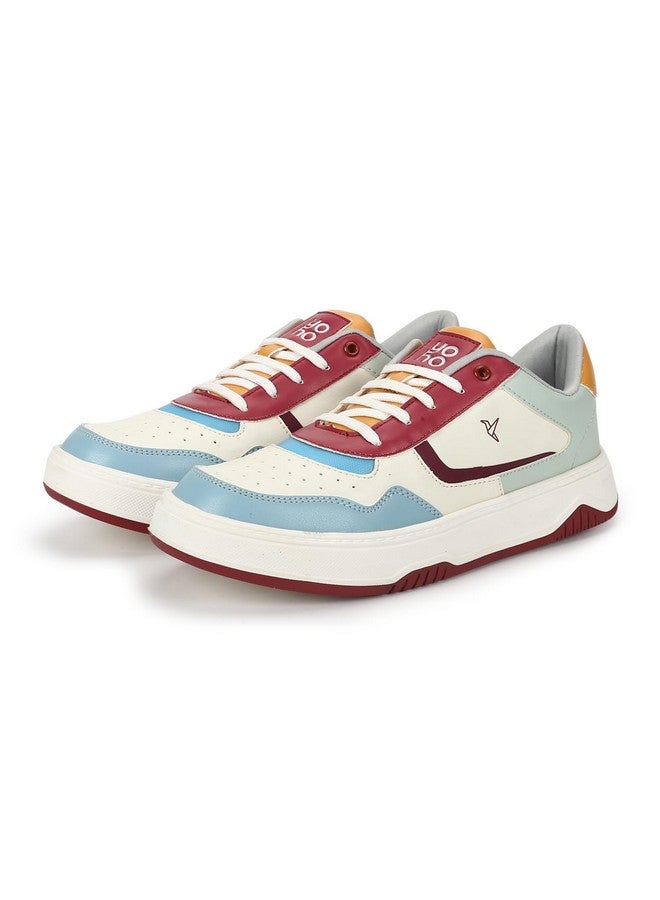 YOHO Classic Sneakers for Women | Cushioned Insole | Anti-skid | Casual Shoes Dove Grey - Image 1