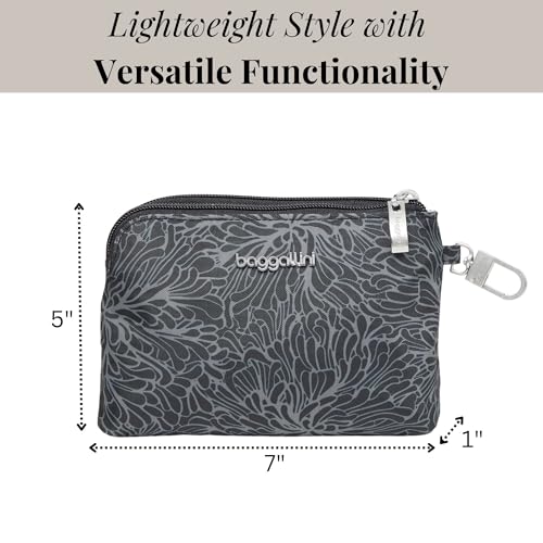 Baggallini On the Go Daily RFID Pouch - Lightweight 7"x5" Travel Essential RFID Wallet - Image 3