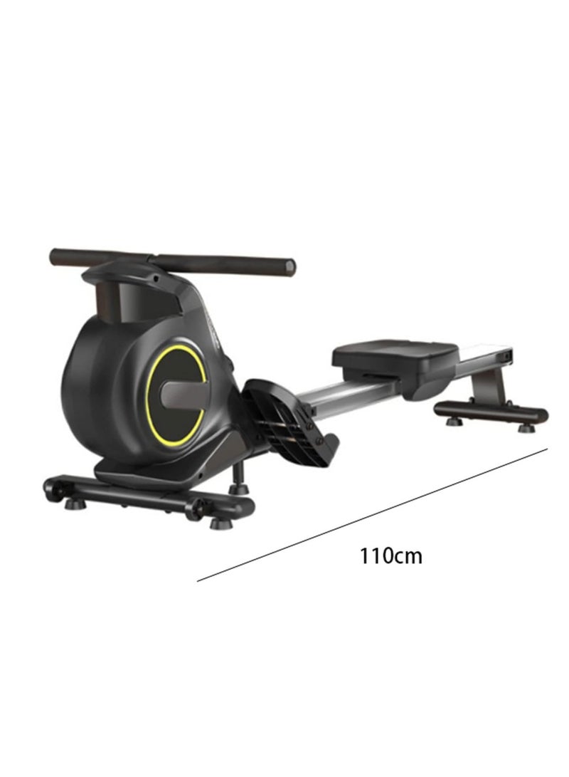 ALCOACH Rowing Machines Magnetic Control Folding Rowing Machine Home Sports Indoor Silent Reluctance Rowing Device Rowing Aerobic Fitness Equipment Rower Machine for Home - Image 3