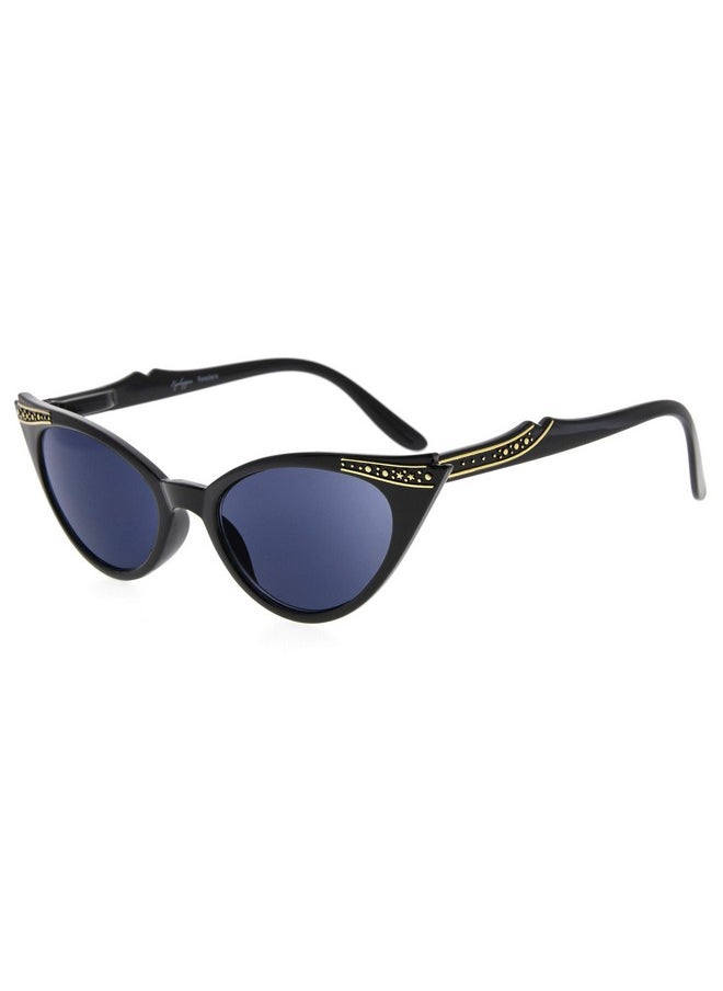 Eyekepper - Cateyes Womens Sunglasses (Grey Lens, 0.00) - Image 1
