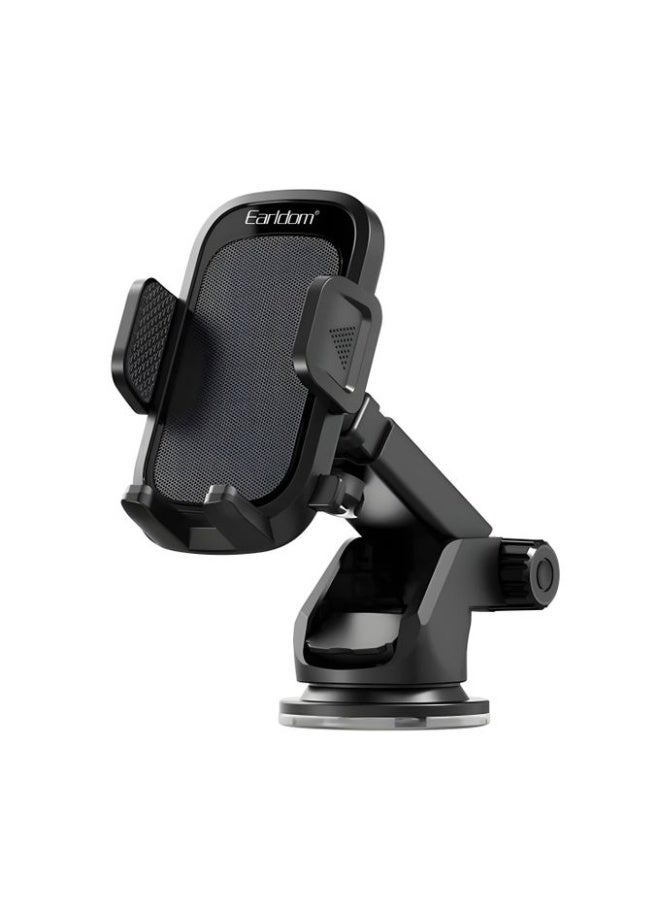 Earldom Car Phone Holder with Strong Suction Cup - 360° Rotation, Adjustable Telescopic Arm, Universal Mount for Smartphones, Model EH194 - Image 1