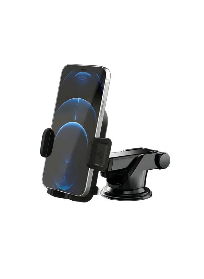 Earldom Car Phone Holder with Strong Suction Cup - 360° Rotation, Adjustable Telescopic Arm, Universal Mount for Smartphones, Model EH194 - Image 2