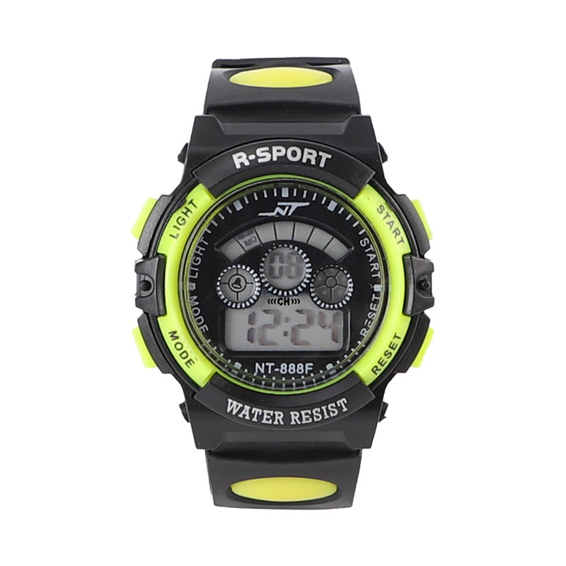 Electronic Watch Multi-Function Colorful Luminous Children'S Electronic Watch Student High-Looking Sports Outdoor Watch - Image 3