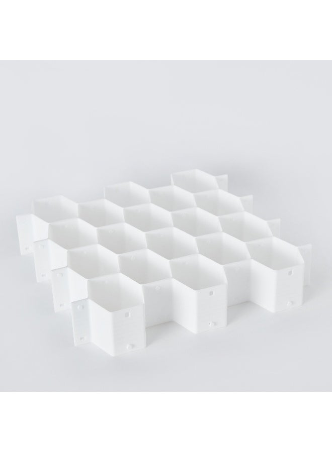 Home Box Maison Honeycomb Drawer Organizer 35 x 7 x 31 cm - Image 5