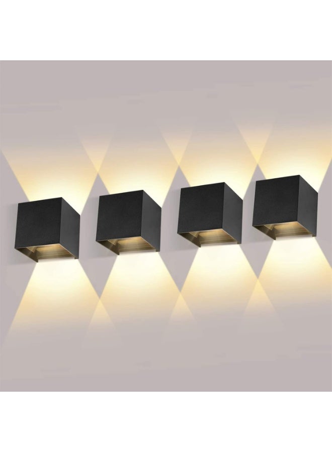 AFN Modern LED Wall Light Fixture Cube Design Up Down Illumination Minimalist Decorative Sconce for Living Room Bedroom Hallway Indoor Lighting Energy Saving Hot Selling Lighting Solution - Image 1