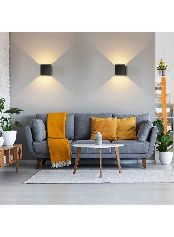 AFN Modern LED Wall Light Fixture Cube Design Up Down Illumination Minimalist Decorative Sconce for Living Room Bedroom Hallway Indoor Lighting Energy Saving Hot Selling Lighting Solution - Image 5