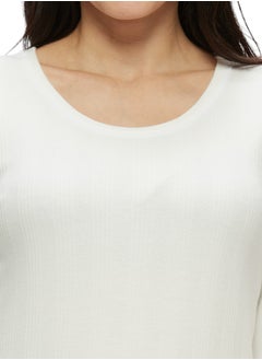 AMPM WOMEN'S INNER FULL BODY THERMAL SET - WHITE  - Image 5