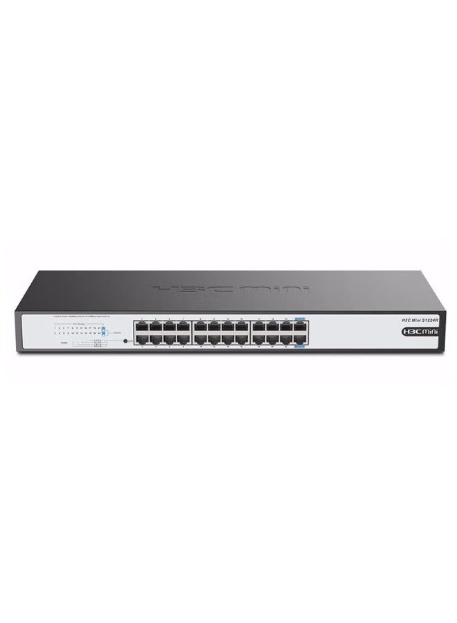 H3c 24-port Gigabit Switch, Unmanaged Enterprise-grade Switch, Network Cable Splitter, Rack-mounted S1224r - Image 5