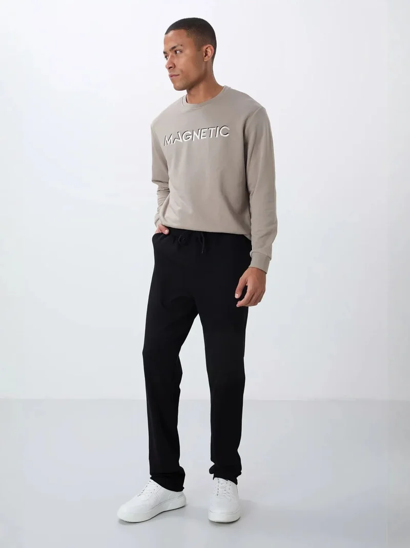 تومي لايف TOMMY Men's Regular-Fit Cotton Blend Sweatpants