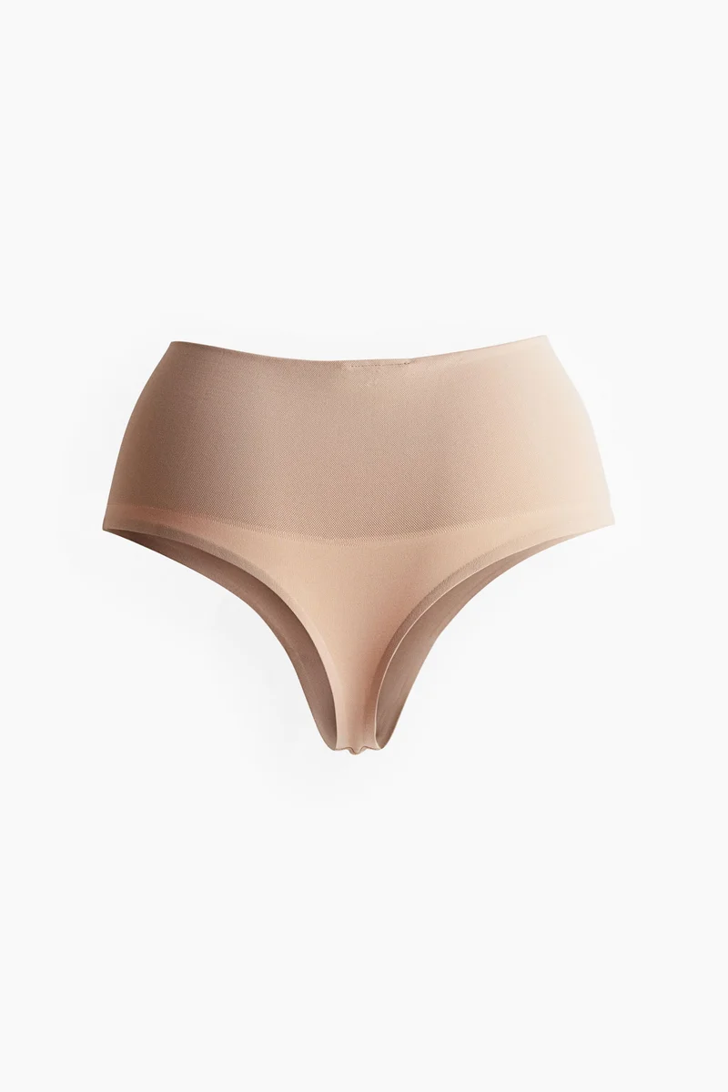 H&M 2-pack Seamless Light Shape Thong briefs
