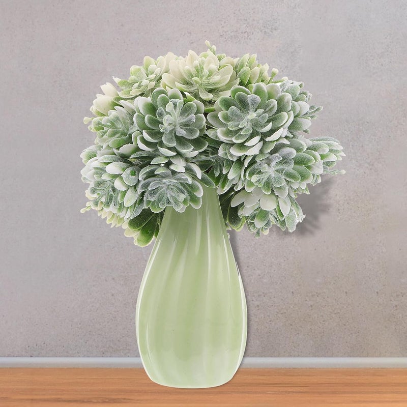 5pcs Faux Plant Artificial Flowers Simulation Plant Decor Plastic Lifelike Wedding Home DIY Decoration - Image 5