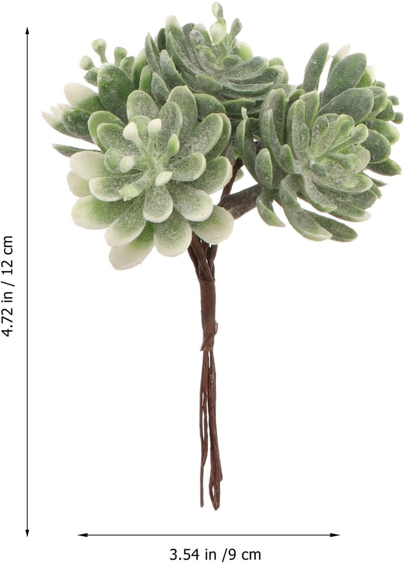 5pcs Faux Plant Artificial Flowers Simulation Plant Decor Plastic Lifelike Wedding Home DIY Decoration - Image 2