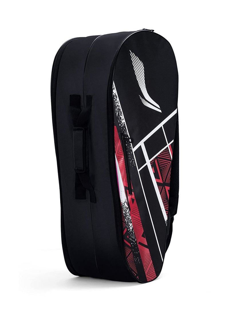 Li-Ning - Raider Max Double Zipper Polyester Badminton Kit Bag | Large | Unbreakable Zippers | Easy Mobility | Unisex - Image 1