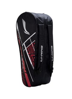 Li-Ning Raider Max Double Zipper Polyester Badminton Kit Bag | Large | Unbreakable Zippers | Easy Mobility | Unisex  - Image 1