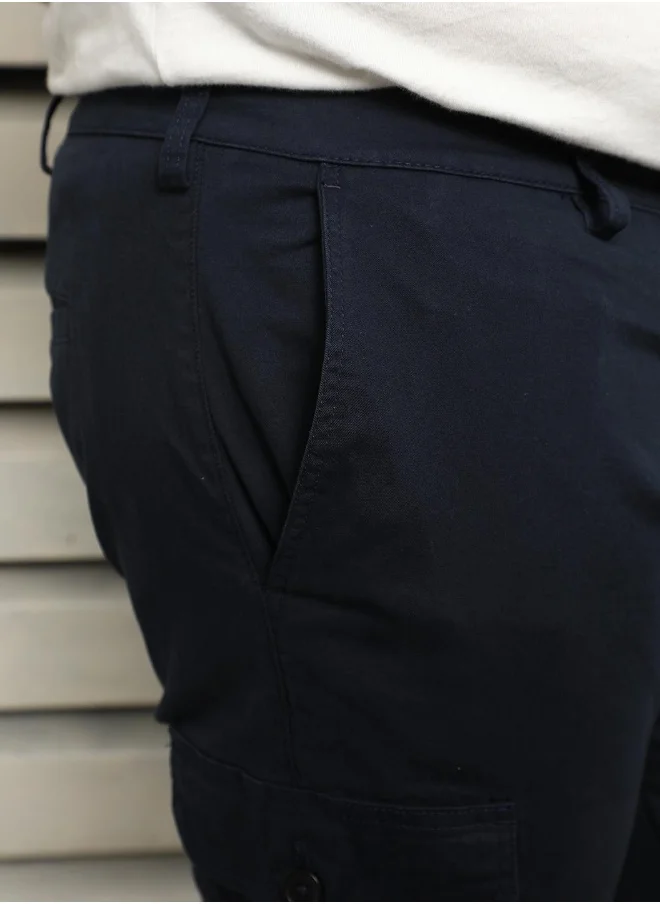 هاي ستار Men Navy Trousers