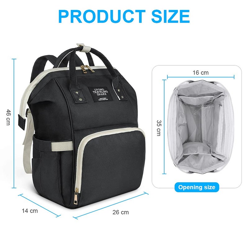 Vicloon Vicloon Baby Changing Bag Backpack Multi-Function Nappy Changing Back Pack Waterproof Diaper Bag Maternity Bags Mum Dad Backpack - Image 2